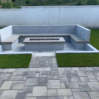 Ramco Construction - Recessed Fire pit - Masonry/Concrete Near Me Ramco Construction - Recessed Fire pit - Masonry/Concrete Near Me
