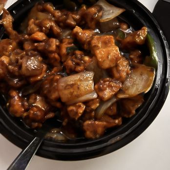 Mala Sichuan Bistro - This is the black pepper chicken that I received - Szechuan Near Me - Houston, Texas