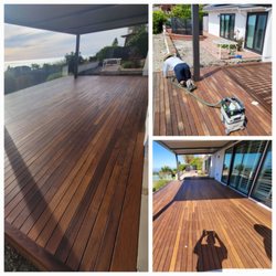 PGP Professional Painter - Deck refinishing from the beginning to and end clean stain wood.