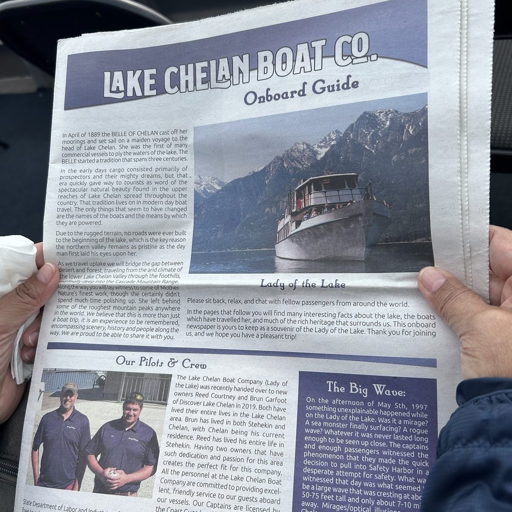 Lake Chelan Boat - Lake chelan boat newspaper - Boating Near Me - Chelan, Washington