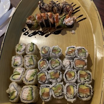 Sushi Gen - Four rolls and an order of unagi. - Sushi Bars Near Me - Albuquerque, New Mexico