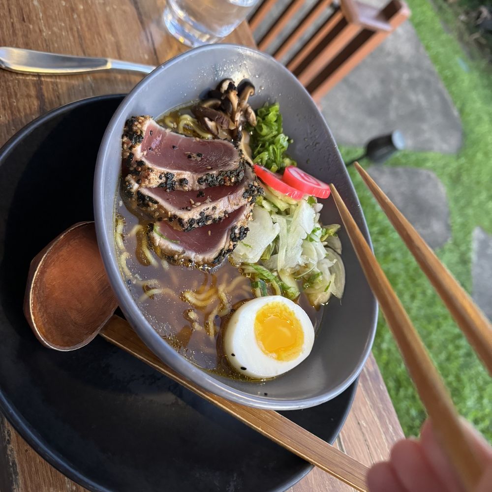 Ama - Ahi ramen. I forget what it was called. - Cocktail Bars Near Me - Hanalei, Hawaii