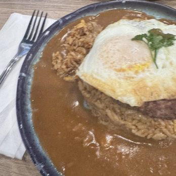 Aloha Stacks - Loco Moco w/ beef patty - Breakfast & Brunch Near Me - Whittier, California Aloha Stacks - Loco Moco w/ beef patty - Breakfast & Brunch Near Me - Whittier, California