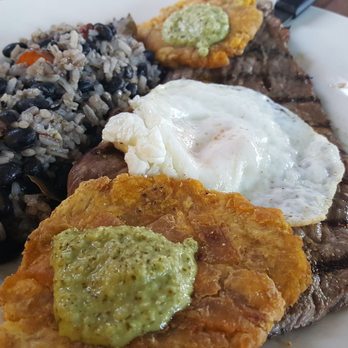 Mojito - Bistec a Caballo dinner entree (6/17/18) - Cuban Near Me - Seattle, Washington Mojito - Bistec a Caballo dinner entree (6/17/18) - Cuban Near Me - Seattle, Washington