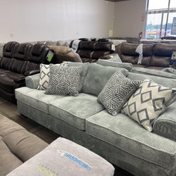 Electronic Express - Furniture section with Hixon's Electronic Express