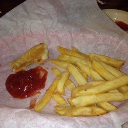 The Burrito Shop - Burger was so good I could not stop to take a picture.
