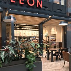 Leon - New cafe/restaurant. Nice seating, good coffee and friendly service.