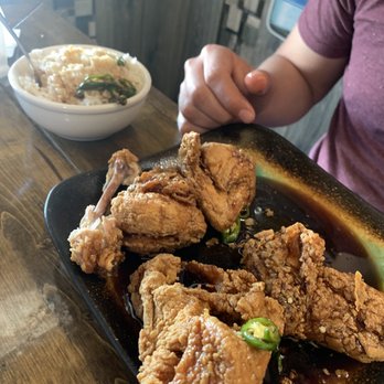 Angry Chicken - Spicy Soy classic with rice - Chicken Wings Near Me - Aurora, Colorado
