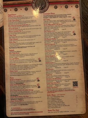 Menu photo 6 Base Camp Pizza South Lake Tahoe, CA