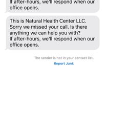 Natural Health Center