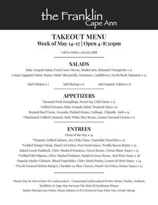 Menu photo 2 Franklin Cape Ann Gloucester, MA