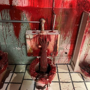 Horrific Pix - Bloody locker room - Haunted Houses Near Me - San Antonio, Texas