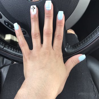 Not Just Nails - 5/2 pretty from a far . Left a little sharp . - Nail Salons Near Me - West Hempstead, New York Not Just Nails - 5/2 pretty from a far . Left a little sharp . - Nail Salons Near Me - West Hempstead, New York