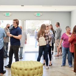 Oceanside Christian Fellowship - Partial lobby.