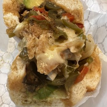 From Philly - CHICKEN PHILLY was easily THE BEST Chicken Cheesesteak I ever had (not cheap at $18 w avocado though as of 7-2024) - Cheesesteaks Near Me - Costa Mesa, California From Philly - CHICKEN PHILLY was easily THE BEST Chicken Cheesesteak I ever had (not cheap at $18 w avocado though as of 7-2024) - Cheesesteaks Near Me - Costa Mesa, California