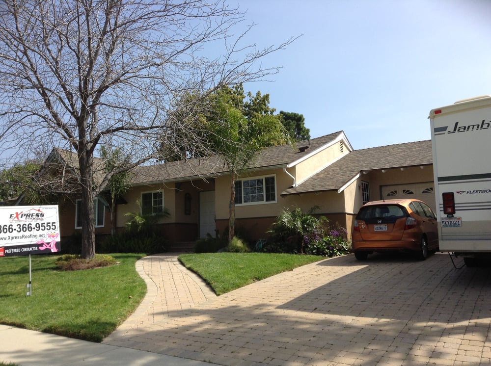 Slide of Express Roofing