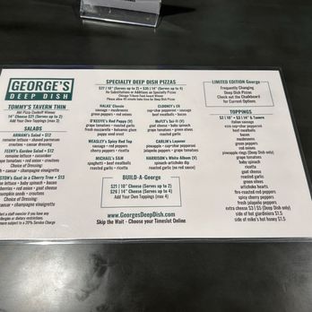 George's Deep Dish - Pizza Near Me - Chicago, Illinois