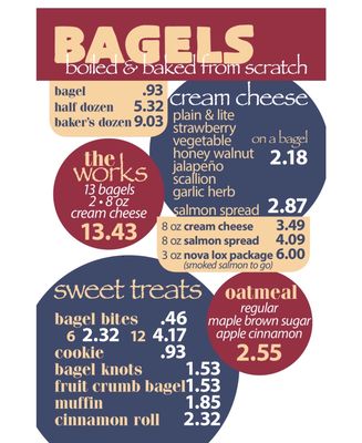 Menu photo 3 B&B Bagel Columbia, MO Menu photo 3 B&B Bagel Columbia, MO