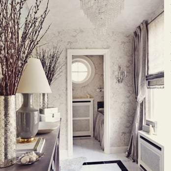 Ashbourne - Powder room for the Millneck Show House, "Home Is Where The Heart Is" 2015. - Interior Design Near Me - Centerport, New York Ashbourne - Powder room for the Millneck Show House, "Home Is Where The Heart Is" 2015. - Interior Design Near Me - Centerport, New York
