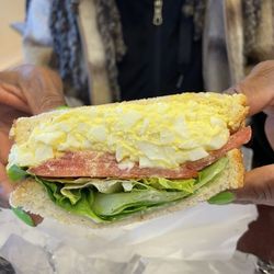 Michael’s Deli Cafe - Egg salad sandwich!
