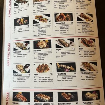 Edo Japan - Baked Rolls , Deep Fried Rolls, & Cooked Rolls - Sushi Bars Near Me - Rockwall, Texas