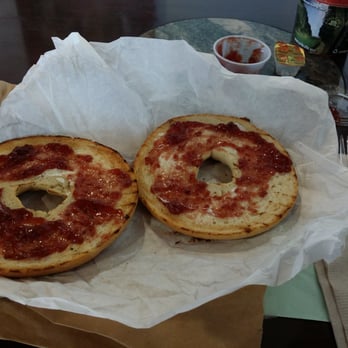 Urth Caffé-Pasadena - Toasted bagel with raspberry jam and Moroccan Green Latte. $6.24. - Cafes Near Me - Pasadena, California Urth Caffé-Pasadena - Toasted bagel with raspberry jam and Moroccan Green Latte. $6.24. - Cafes Near Me - Pasadena, California