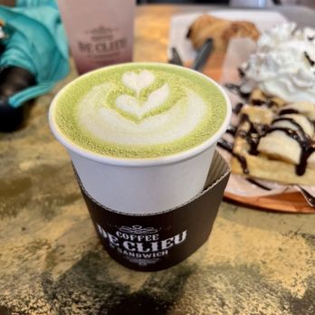 De Clieu - Fairfax - Matcha Blossom - Coffee & Tea Near Me - Fairfax, Virginia