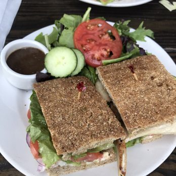 Fratelli Cafe - Chicken Avocado Panini with Whole Wheat Bread. - Coffee & Tea Near Me - Los Angeles, California Fratelli Cafe - Chicken Avocado Panini with Whole Wheat Bread. - Coffee & Tea Near Me - Los Angeles, California