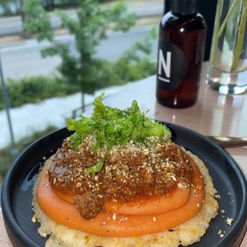 Owamni - Elk corn sandwich - New American Near Me - Minneapolis, Minnesota