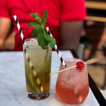 The Outsider - two cocktails on a table - Lounges Near Me - Milwaukee, Wisconsin