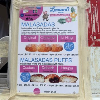 Leonard's Bakery Malasadamobile - Food Trucks Near Me - Honolulu, Hawaii