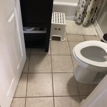 SunPro Painting & Construction - old bathroom. they completely gutted and remodeled - Painters Near Me
