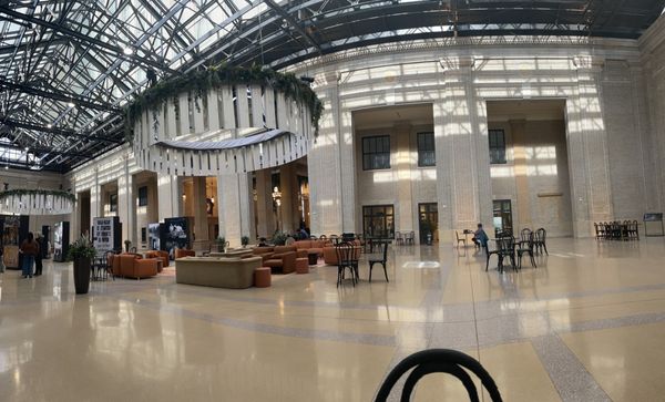 Yellow Light Coffee and Donuts by null