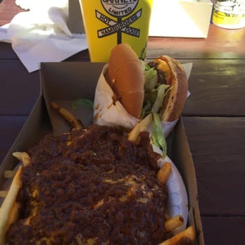 Carneys - Chili cheese fries and cheese burger. - Burgers Near Me - Studio City, California Carneys - Chili cheese fries and cheese burger. - Burgers Near Me - Studio City, California