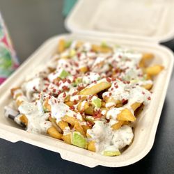 Midtown Vegan Deli and Market - Ranch fries with added avocado