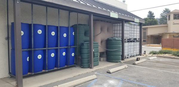 Rainwater Catchment & Water Storage Solutions - Use gutters and rain barrel systems to harvest rainwater. Store water for emergency use! Thinking of installing rain barrels? We'll help you with easy DIY instructions. Give us a call with any questions you have!
