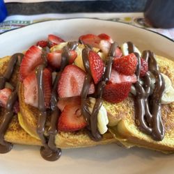 Triplets Family Restaurant - Bella Nutella French toast