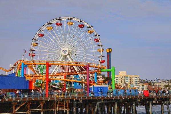 Pacific Park on the Santa Monica Pier by null