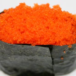 Smelt egg sushi