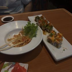 Yume Japanese Cuisine - Kani salad and sushi