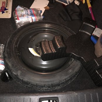First Choice Auto & Tires - The spare an the foam that goes over it... just sad - Auto Repair Near Me - McKinney, Texas First Choice Auto & Tires - The spare an the foam that goes over it... just sad - Auto Repair Near Me - McKinney, Texas