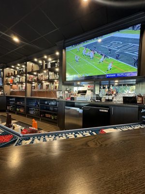 Cedars corner bar and kitchen by null