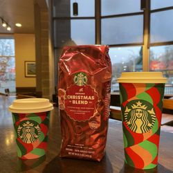 Starbucks - Thanksgiving Day is the 1st Day that Christmas Blend is on sale!! @ Starbucks.