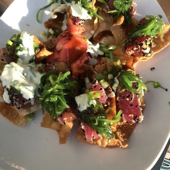 Dockside Waterfront Grill - Ahí tuna nachos - Seafood Near Me - Venice, Florida Dockside Waterfront Grill - Ahí tuna nachos - Seafood Near Me - Venice, Florida