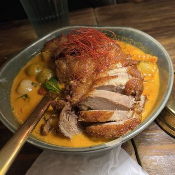 Saranrom Thai - Pineapple Curry Duck - Thai Near Me - Elmhurst, New York