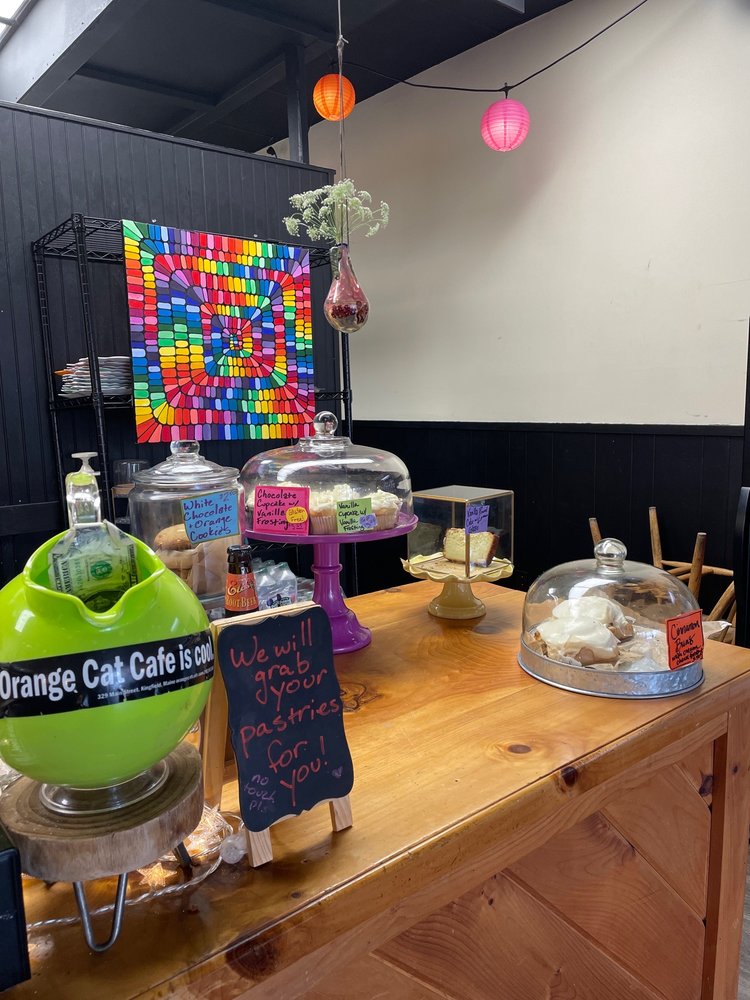 ORANGE CAT CAFE 222 Broadway, Farmington, ME Menu Yelp