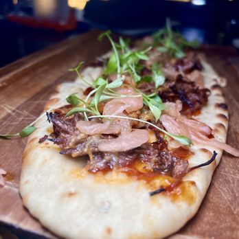 Ritual House - Flatbread of the week-- braised short rib - Breakfast & Brunch Near Me - Pittsburgh, Pennsylvania