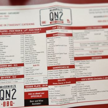 McDaniel's QN2 BBQ - Menu To-Go - Barbeque Near Me - Atlanta, Georgia McDaniel's QN2 BBQ - Menu To-Go - Barbeque Near Me - Atlanta, Georgia