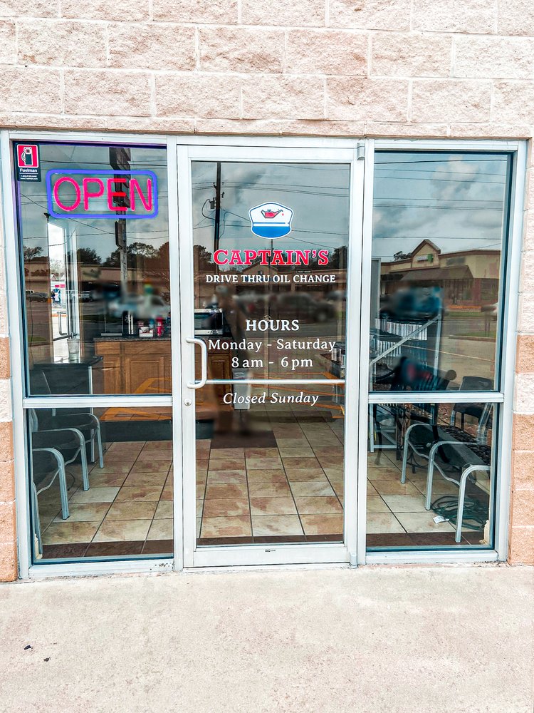 CAPTAINS DRIVE THRU OIL CHANGE 1603 Ruth St, Sulphur, Louisiana Oil