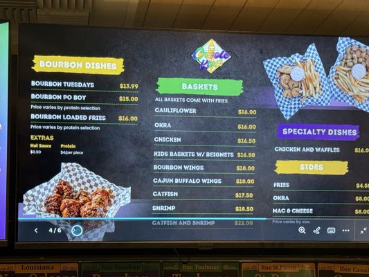 Menu photo 1 Creole Kings Canoga Park, CA